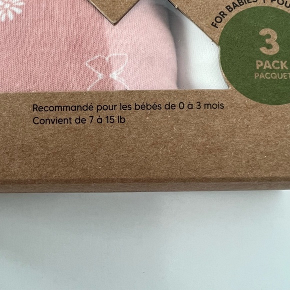 NWT KeaBabies 3-Pack Soothe Swaddle Wraps Butterflies size 0-3 months - Picture 4 of 9